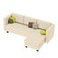 Sofa wood and fabric