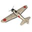 mitsubishi a6m2 zero - 3d c4d
