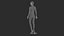 3D Female Mannequin Pose 03 model
