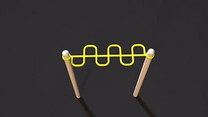workout sports exercises 3D model
