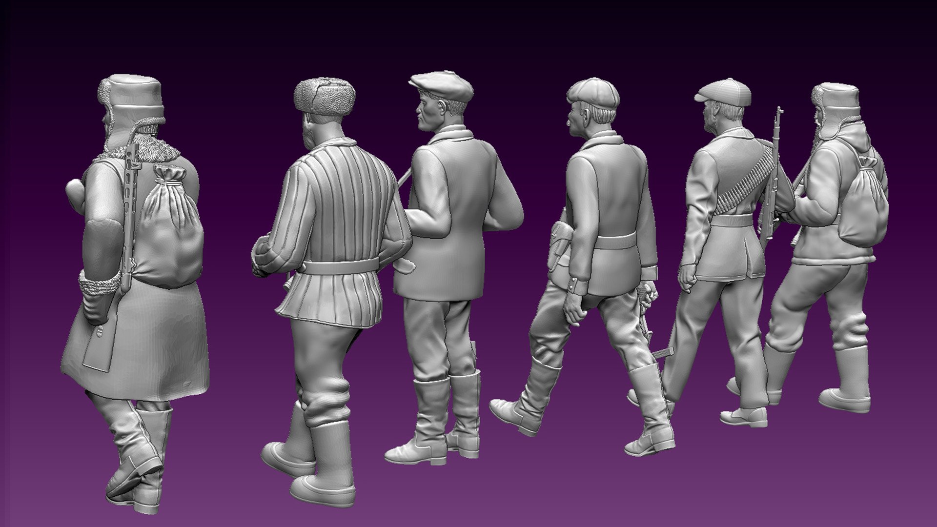 3D Model Partisans - TurboSquid 1901623