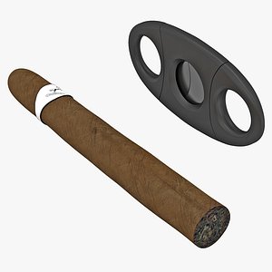 Cigar Cutter and Cigar 2