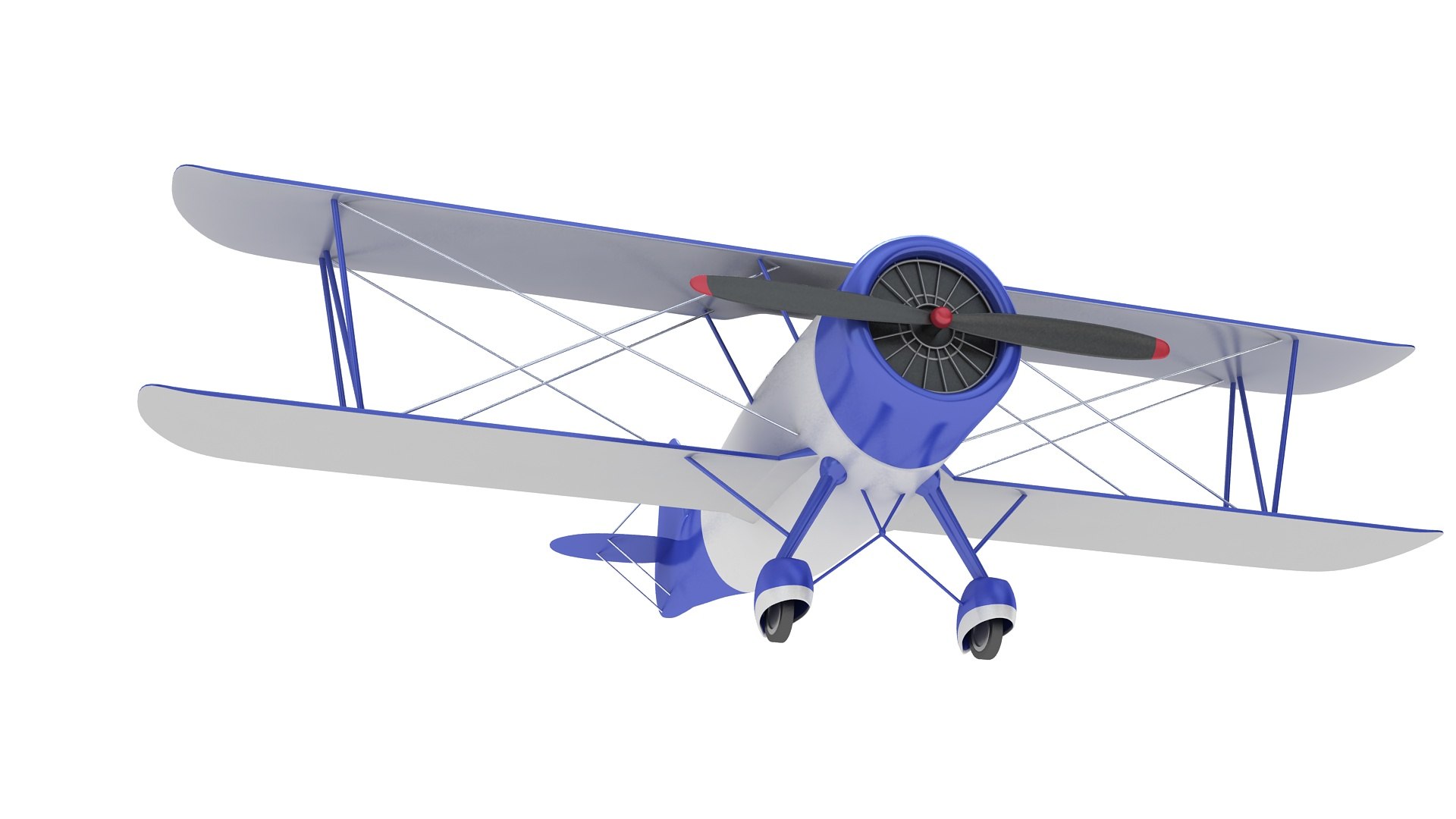 3D Model Biplane V2 - TurboSquid 1992854