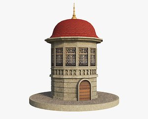 3D Mini Orient Temple