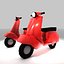 Vespa Low Poly