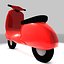 Vespa Low Poly
