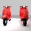 Vespa Low Poly