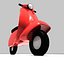 Vespa Low Poly