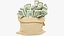 Money Bags Collection V36 3D model