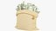 Money Bags Collection V36 3D model