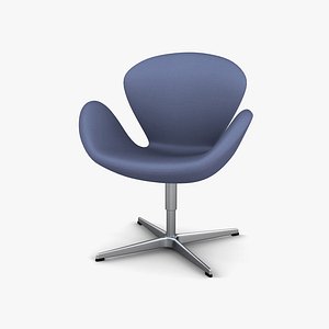 3D Fritz Hansen Swan Chair