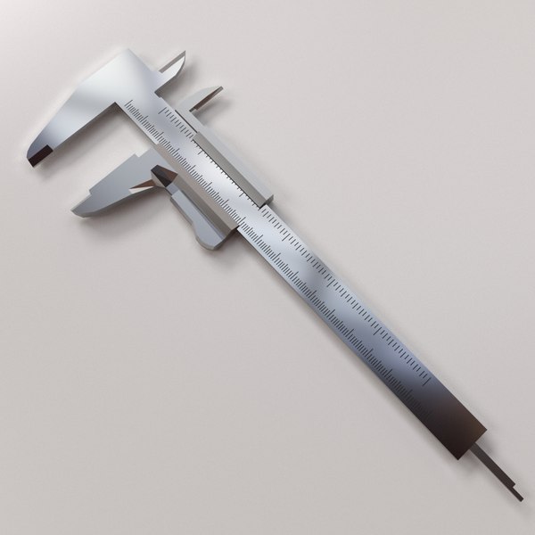 Caliper tools industrial 3D model - TurboSquid 1653770