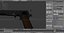 M1911 con animazione di fuoco
