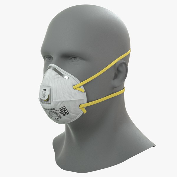 3D n95 respirator mask model - TurboSquid 1525628