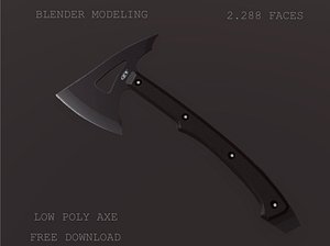 axe tomahawk 3D model