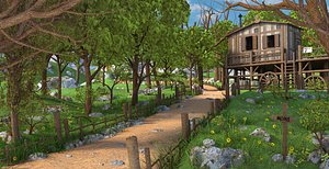 Wood Cottage Path