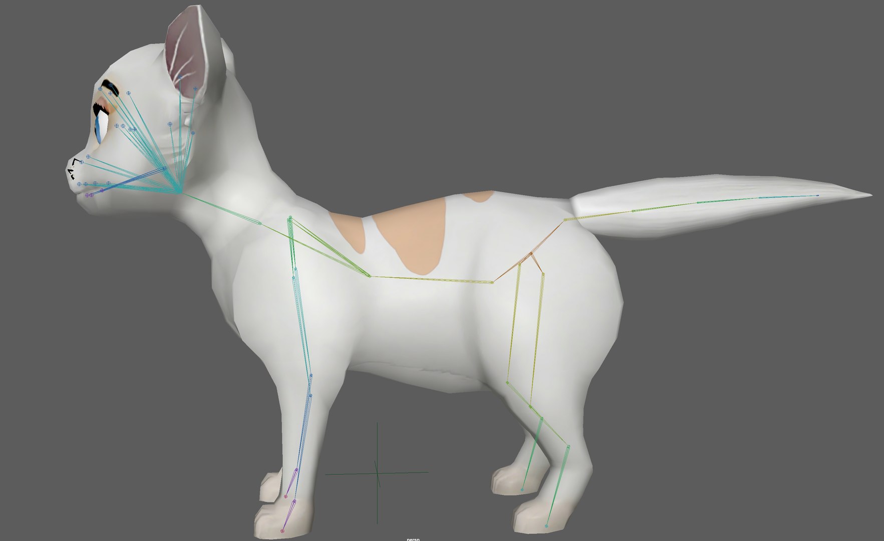 3D Cartoon Cat https://p.turbosquid.com/ts-thumb/dy/kS7ItW/Kk/7/png/1698748795/1920x1080/fit_q87/83995438a79d1fafa9750b14f6cacba07466d7cf/7.jpg