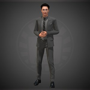 character people human 3D model