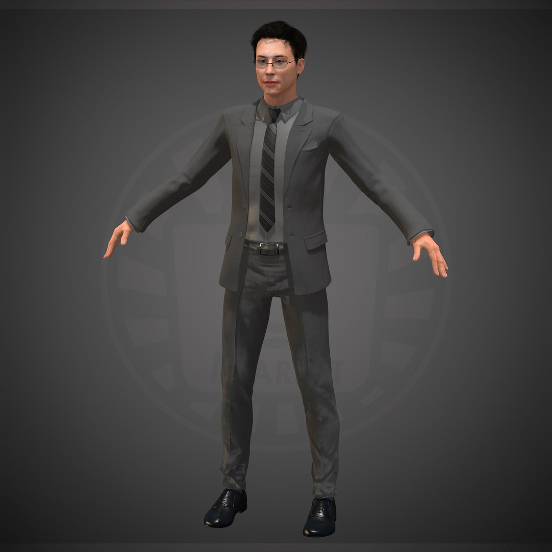 Character People Human 3D Model - TurboSquid 1682120