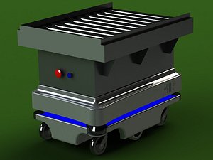 Mobile Industrial Robots Roller Conveyor Top Module