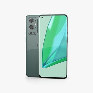 3D OnePlus 9 Pro Forest Green model