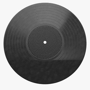 vinyl record 2 3D
