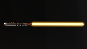 3D saber sword model