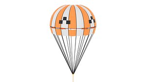 parachute chute 3D
