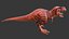 V Rex Dinosaur 3d model low poly