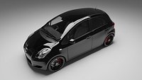 TOYOTA VITZ 2006 BLACK
