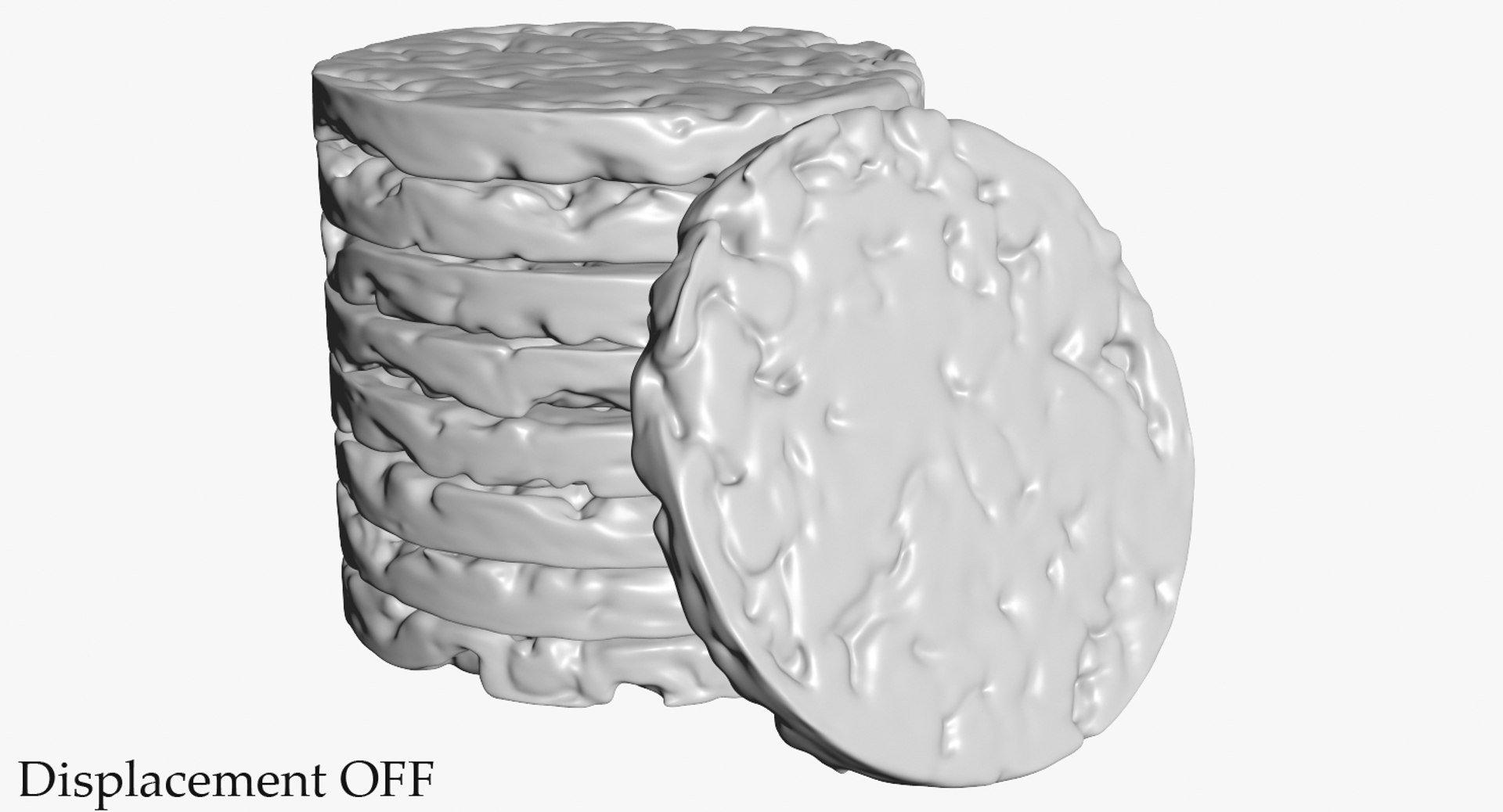 Puffed Rice Bread Pack 3D Model - TurboSquid 1201991
