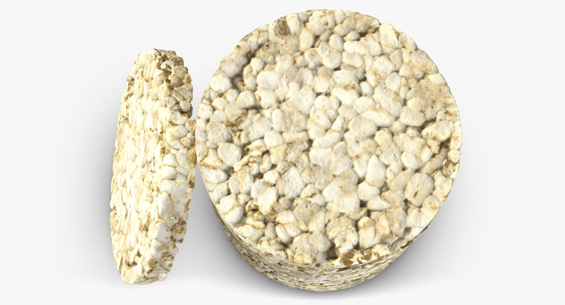 Puffed Rice Bread Pack 3D Model - TurboSquid 1201991