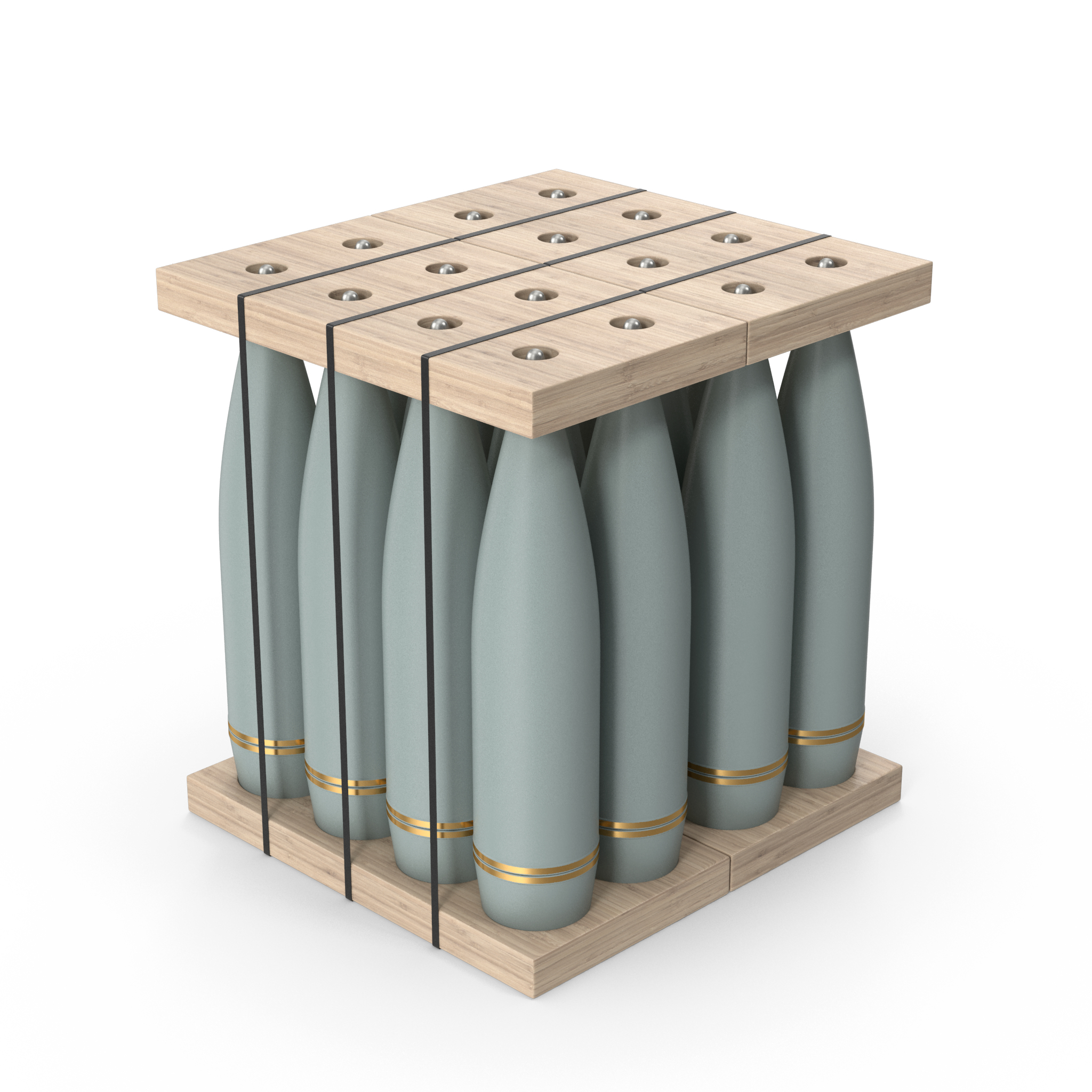modelo 3d Proyectiles de artillería - TurboSquid 2315739