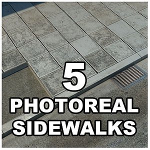 Photorealistic Sidewalks Package