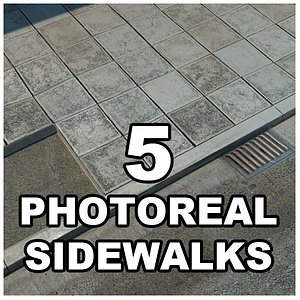 Photorealistic Sidewalks Package