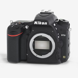 Nikon DSLR Camera D750 3D model