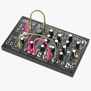3D Make Noise 0-COAST Synthesizer