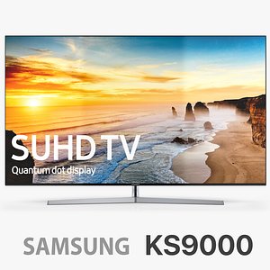 Samsung KS9000 4K SUHD TV 65 inch and One Remote Control