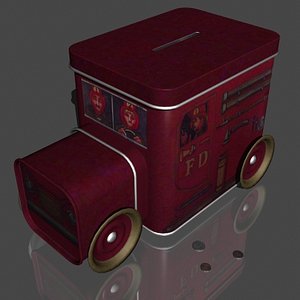 3d model money box
