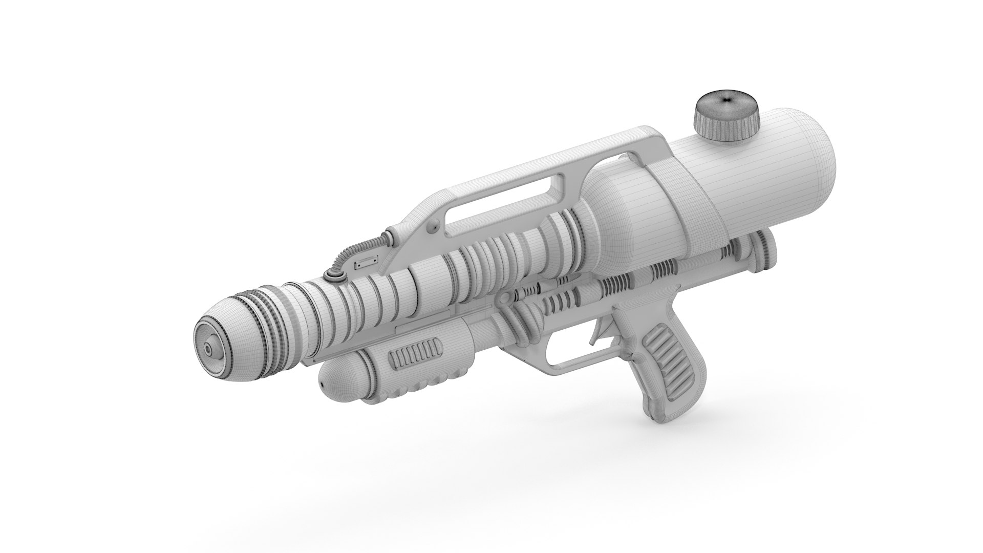 Water Gun Model - TurboSquid 2225432