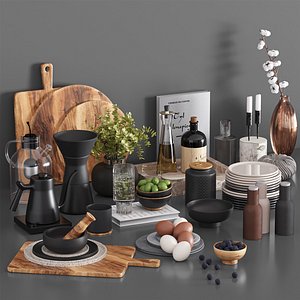 kitchen accessories031 3D model