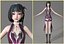 cartoon manga girl asian Japanese anime Loli sister characters Low-poly 3D model