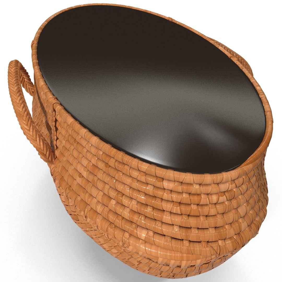 Badger Basket Hooded Moses Basket ~ 3D Model #91481768