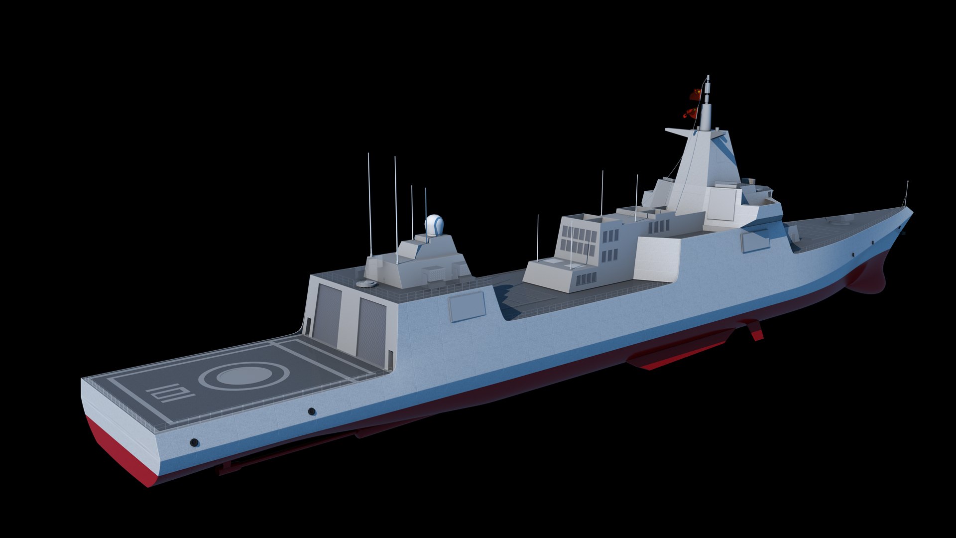 3D Chinese Navy Type 055 - TurboSquid 1613767