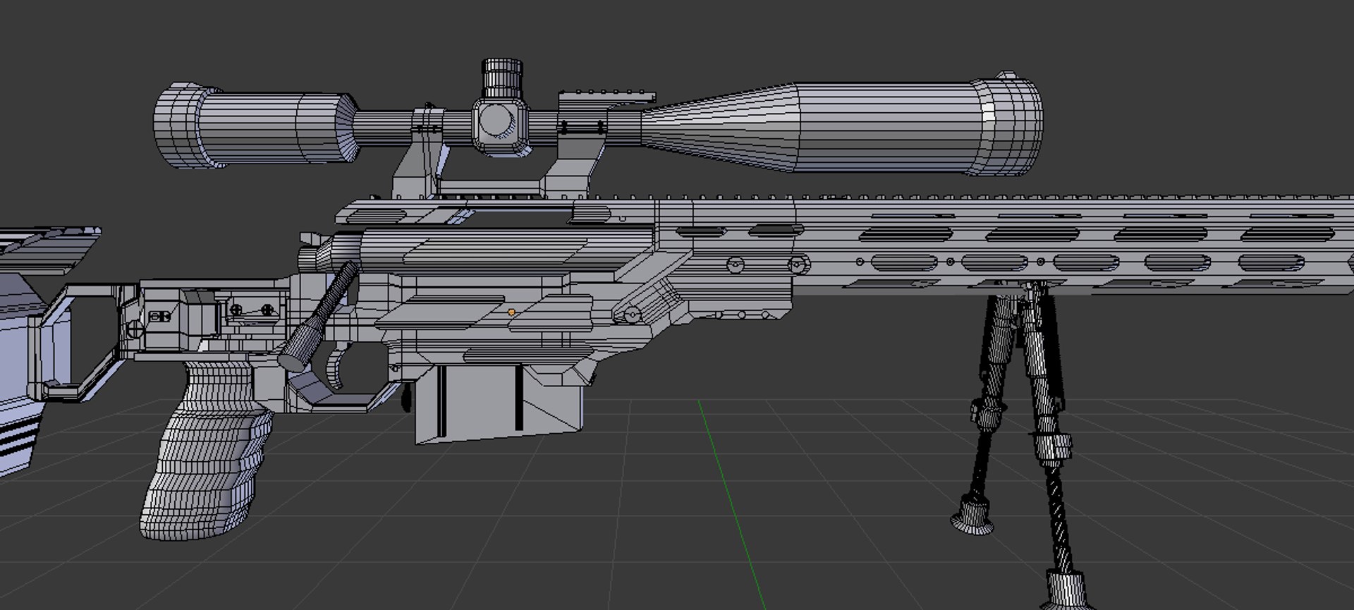 Cdx Sniper Rifle 3D Model - TurboSquid 1292404