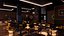 Restaurant moderne et élégant