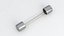 Coleção Glass Tube Fuse Silver