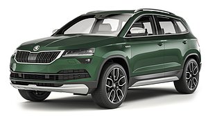 Skoda Karoq Scout 2019 3D model