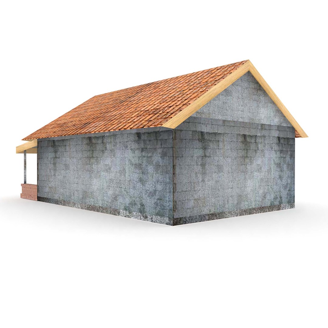 Rumah Kampung - Indonesian Villager House 3D - TurboSquid 1953612