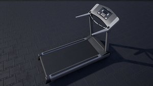 3D pbr treadmill